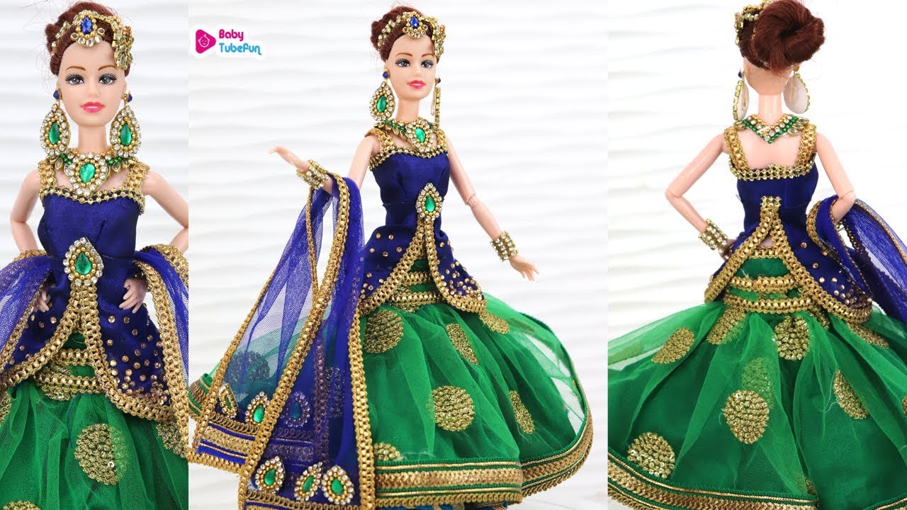 Barbie In Bridal Sharara For Eid Indian Bridal Doll