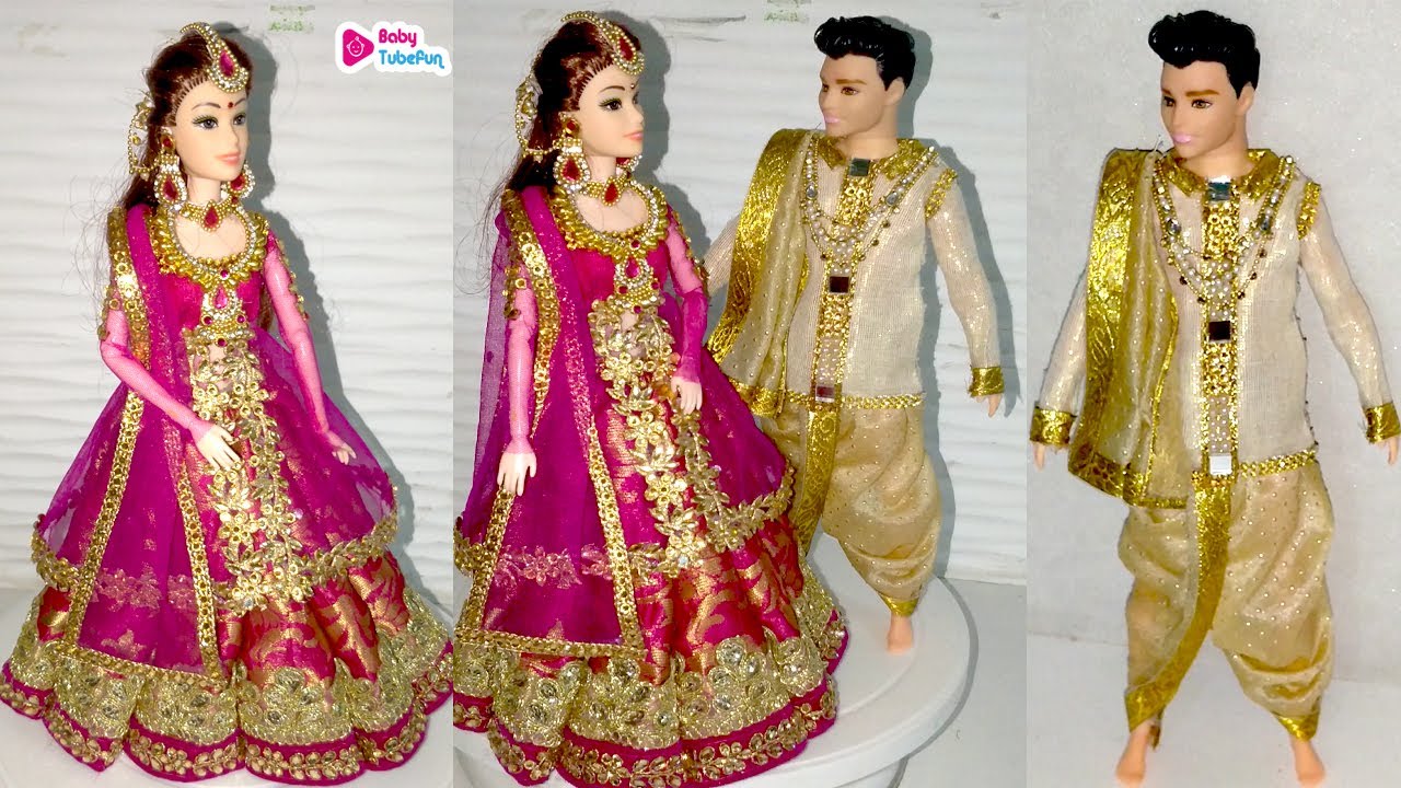 barbie dress lehenga